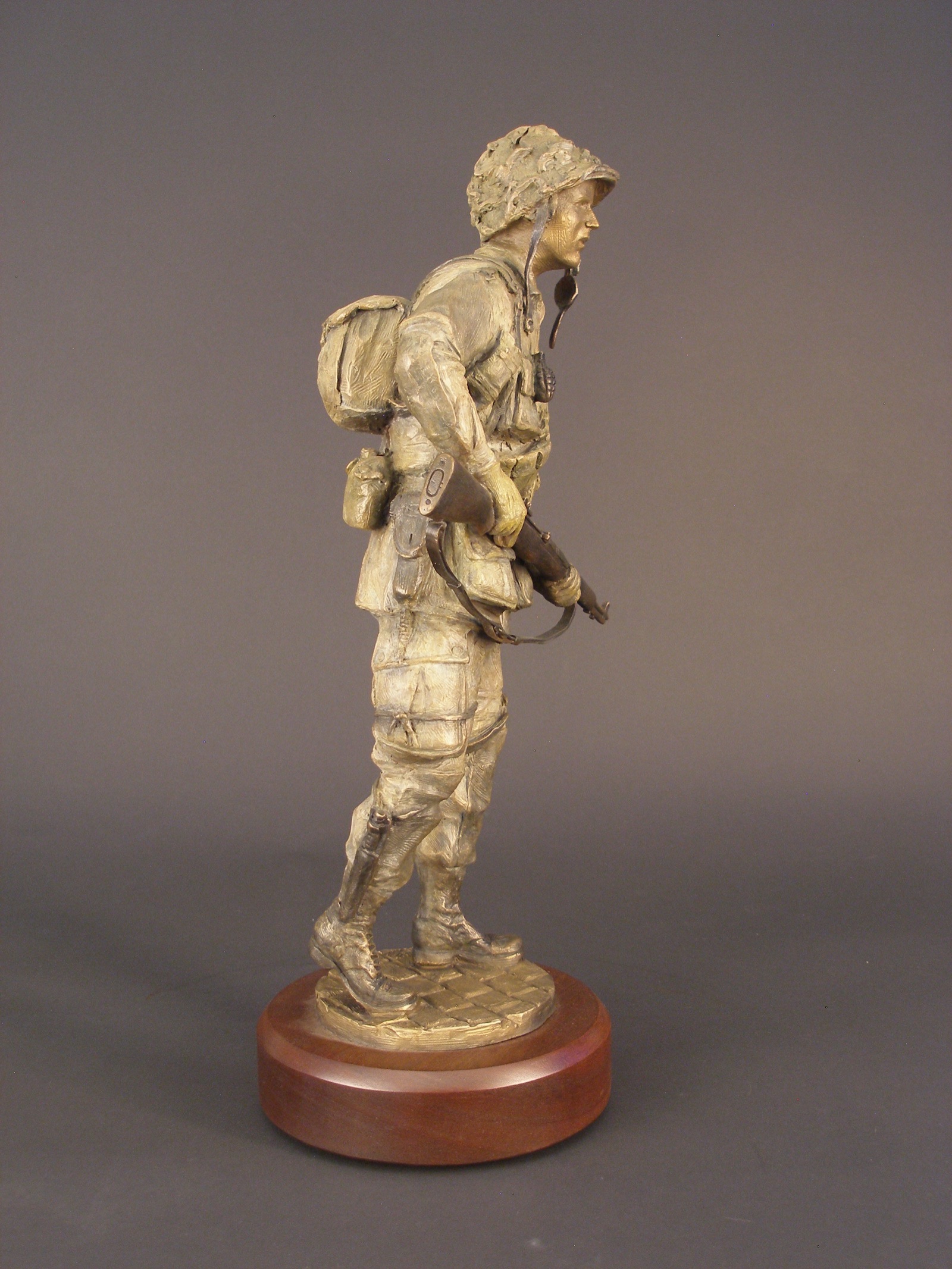 Point - angle 4, bronze sculpture by David Paul Venell